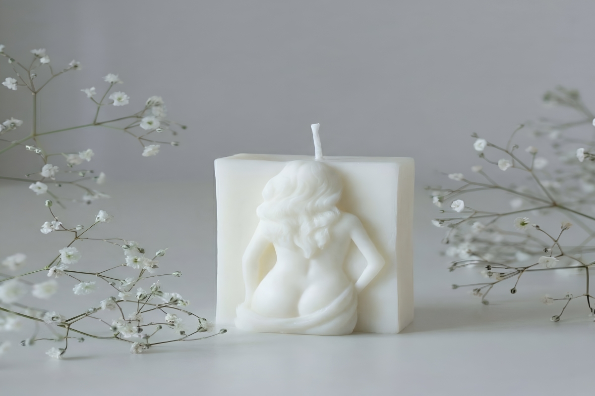 ხელნაკეთი სანთელი +18