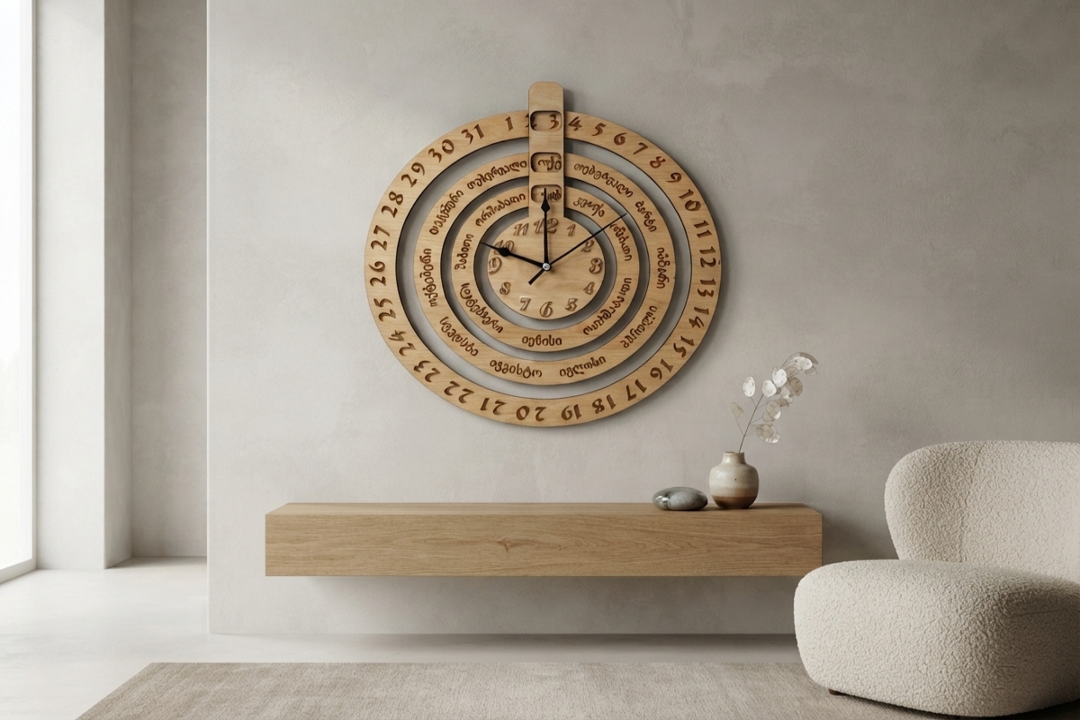 Perpetual Calendar Clock