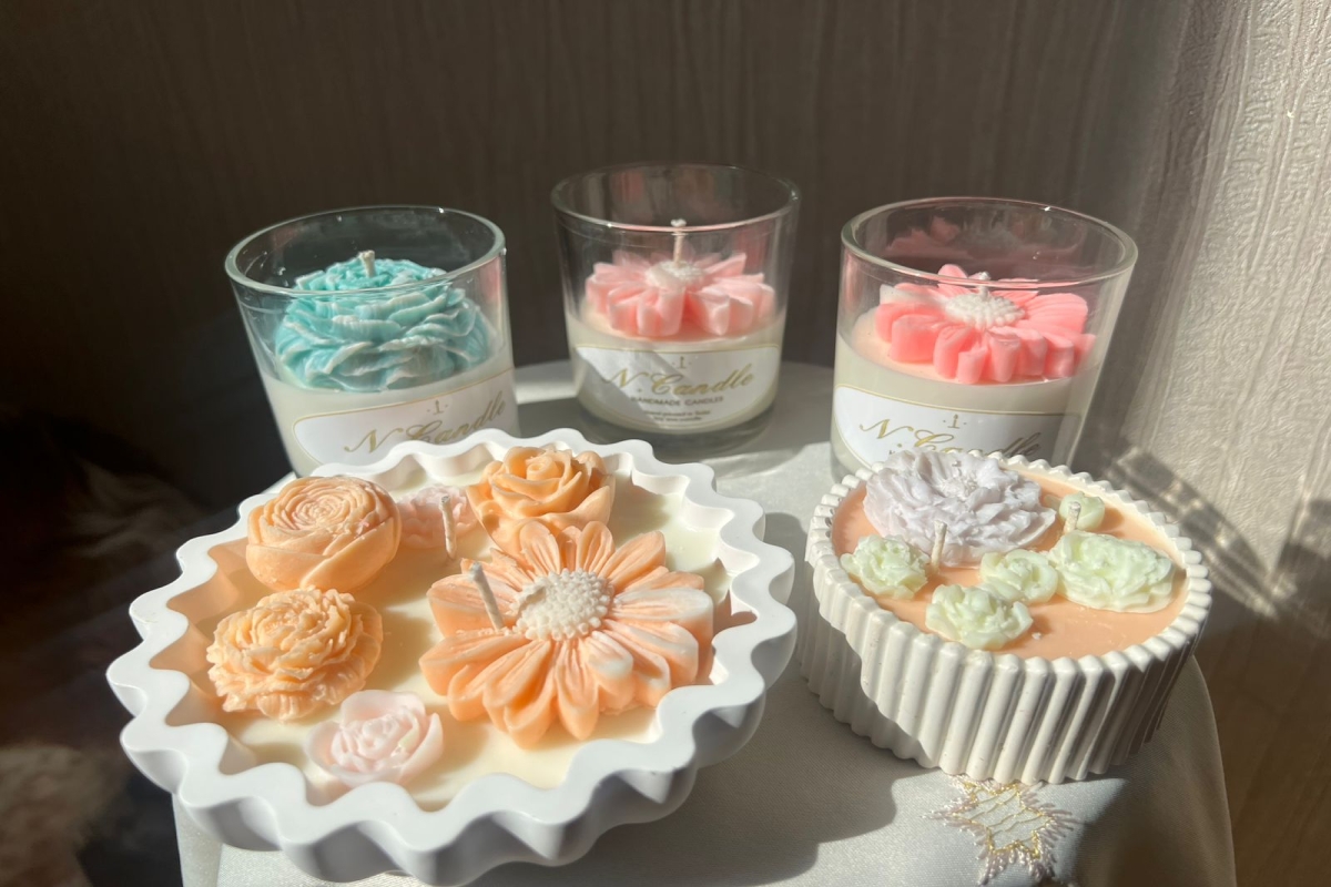 სოიოს ცვილის სურნელოვანი სანთელი